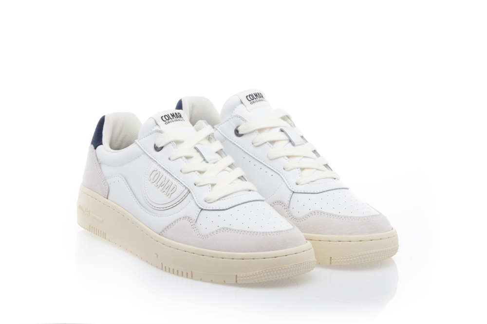 COLMAR Shoe Men Austin Look 033 white-dark denim