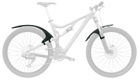 SKS HR-Steckschutzblech Mudrocker rear 27.5-29" Länge 840 mm schwarz