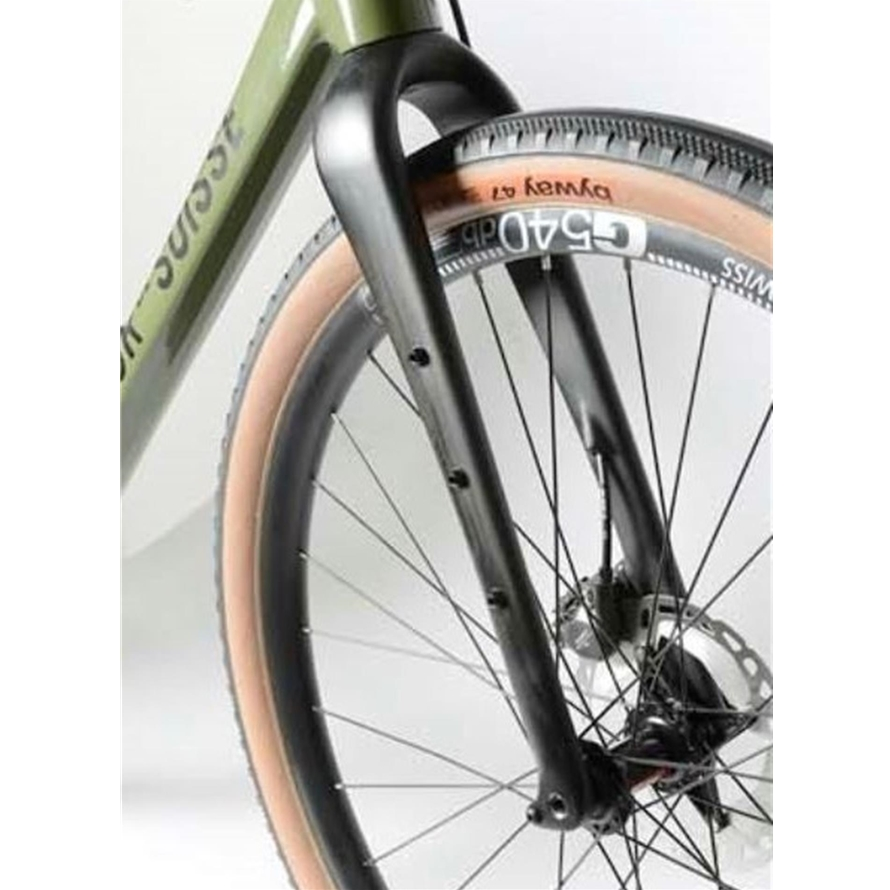TDS Ersatzteile SV Gabel Gravel/Commut Carbon schwarz mattinkl. Stopfen und Steckachse