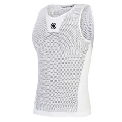 Endura Fishnet Baselayer II (ärmellos): Weiß - L-XL