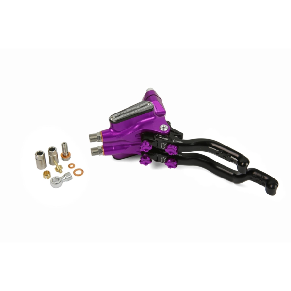 Hope HOPDUOMasterCylinderCompletePu Purple L/H