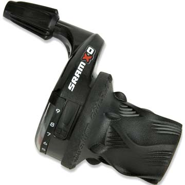 Grip Shift Sram X0 Esp 9-Fach Mikro Index Rechts Inkl. Festgriffe