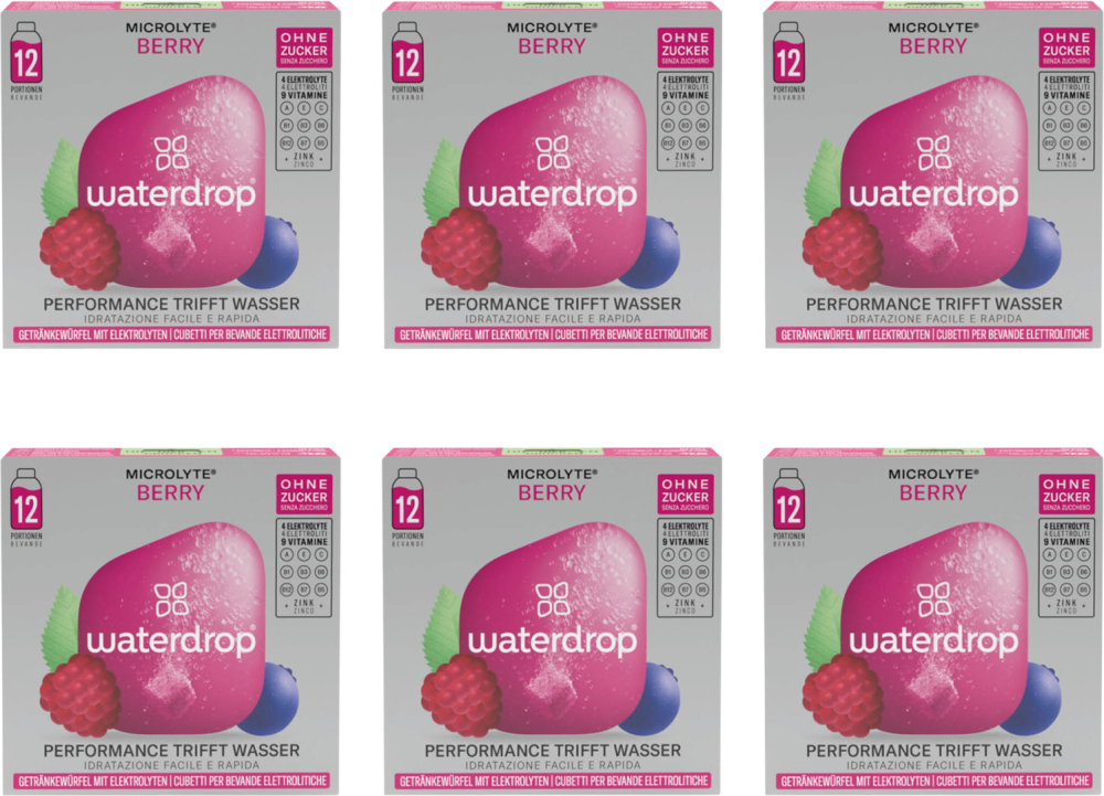waterdrop waterdrop Microlyte Berry (6x12 Pack)