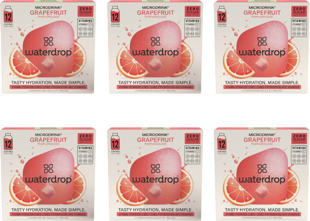 waterdrop waterdrop Microdrink Grapefruit (6x12 Pack)