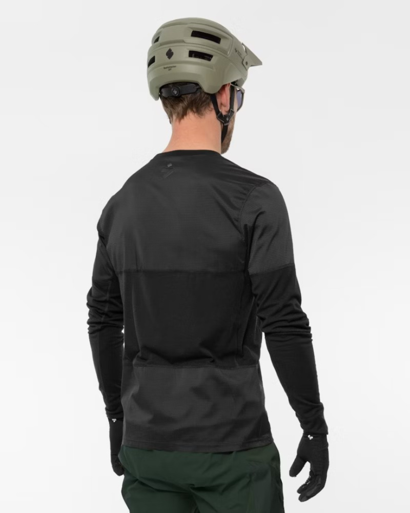 Sweet Protection Hunter Merino Hybrid LS Jersey M black XL