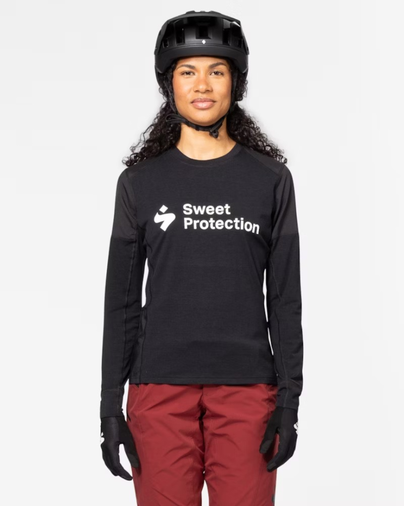 Sweet Protection Hunter Merino Hybrid LS Jersey W black M