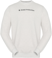 Sweet Protection Logo Crew light grey S