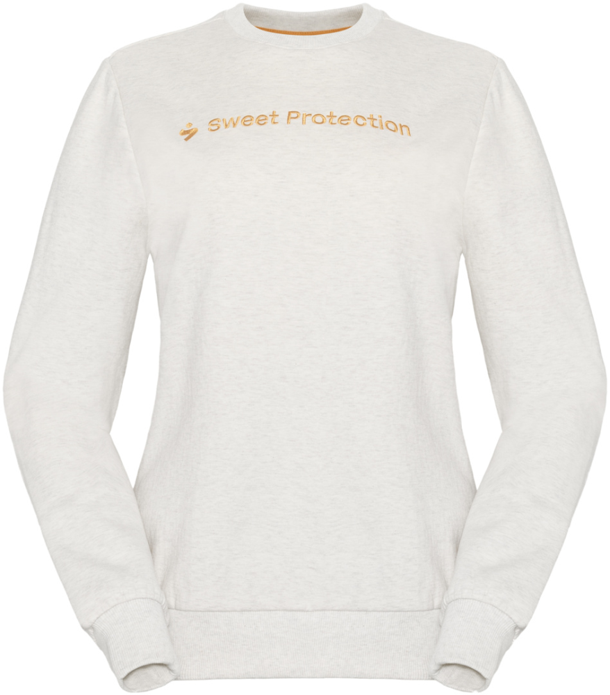 Sweet Protection Logo Crew W light grey S
