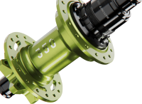 DT 350 CLASSIC Nabe MTB IS 32L 148/12 XD DEG 72 Ltd. Ed grün