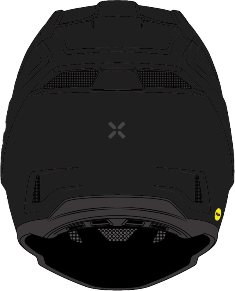 IXS Trigger MX 1.0 Chalky MIPS Integralhelm matt metallisch