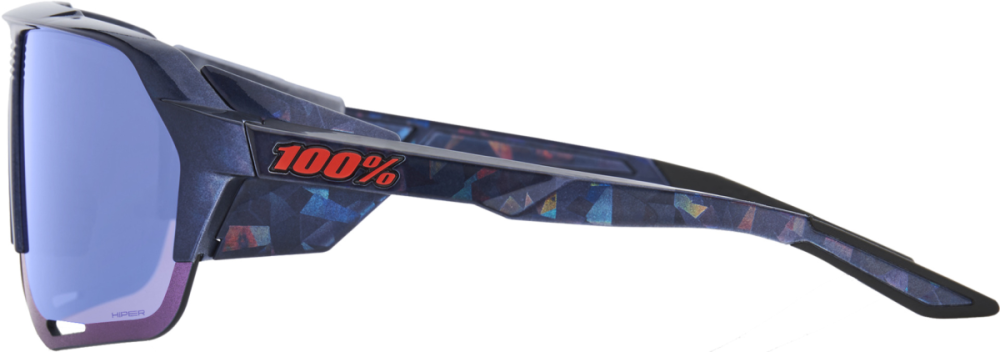 100% 100% Norvik Glases black Holographic - Hiper blue multilayer