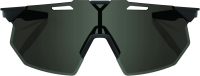 100percent 100% HYPERCRAFT SQ - Matte Black - Smoke Lens