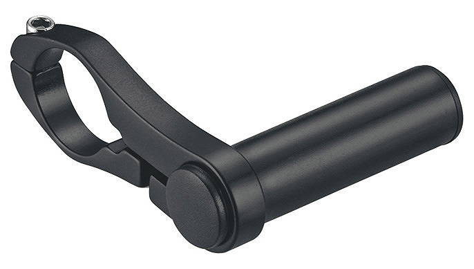 MATRIX Lenkeradapter für Computer / Licht schwarz-matt 31,8 mm