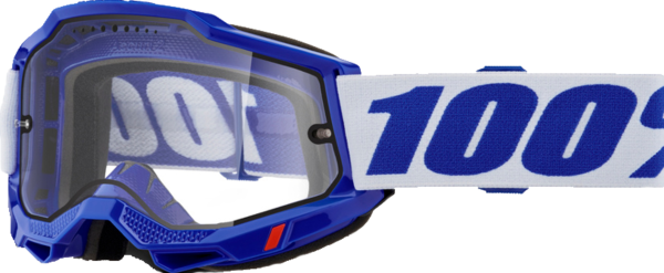 100% 100% Accuri 2 Enduro MTB Goggle Blue - Clear Lens