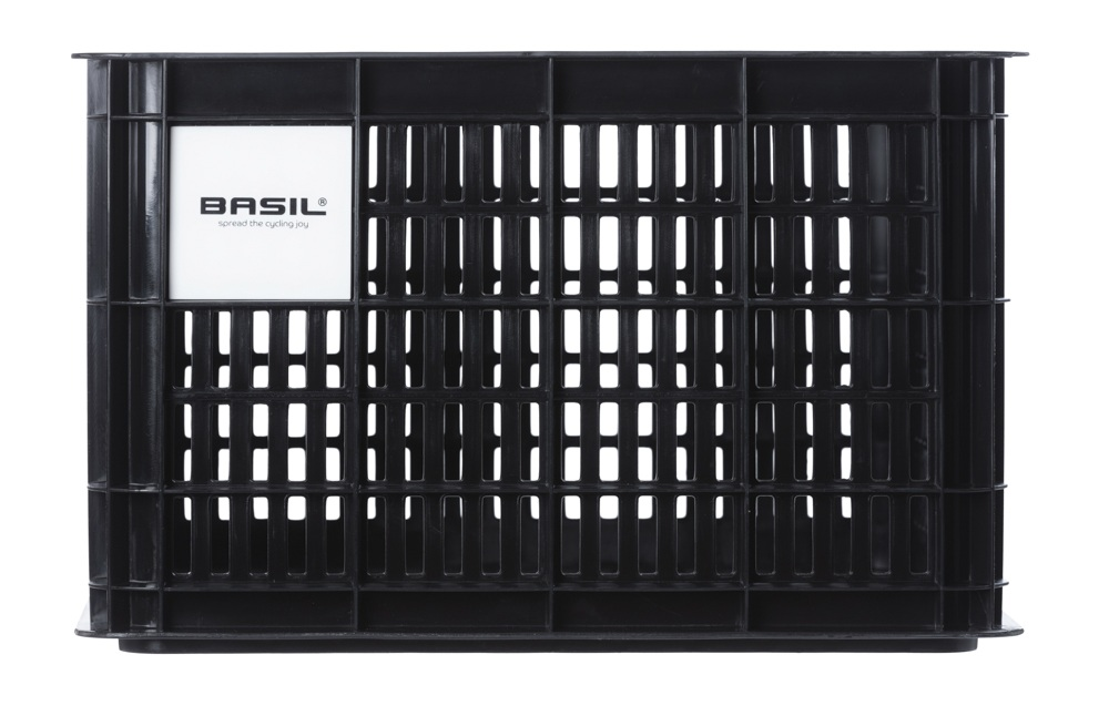 Basil Fahrradkiste M 29.5L recycelter Kunststoff schwarz