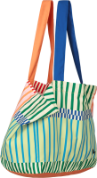 Dock & Bay Foldable Bag Medium stripe up your life