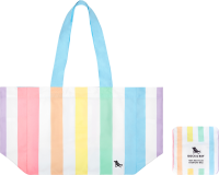 Dock & Bay Foldable Bag Medium unicorn waves
