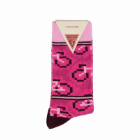 Le Patron Bicycle Moderno Socks giro pink