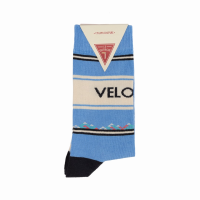 Le Patron Velovelo Socks sky blue