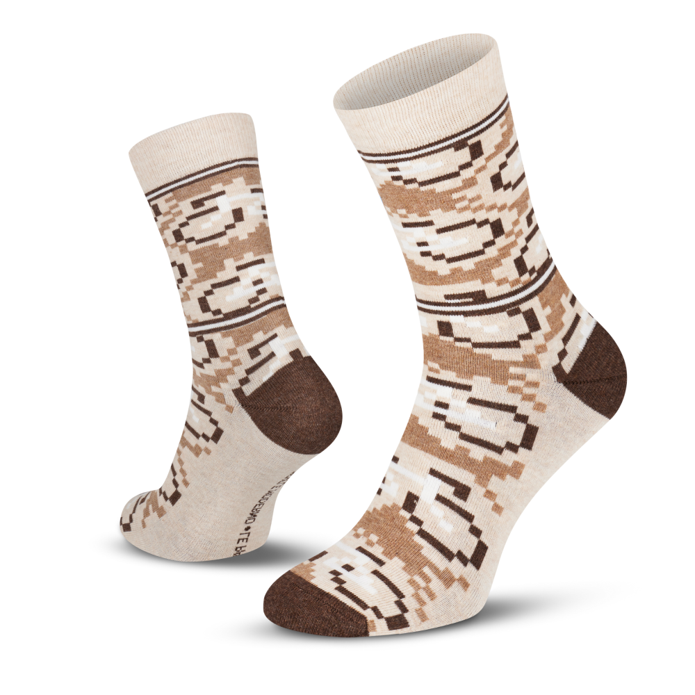 Le Patron Bicycle Moderno Socks sand
