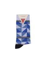 Le Patron Classic Jersey Sammontana Socks blue shades