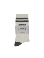 Le Patron Crew Logo Socks black