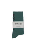 Le Patron Logo Tech Socks green