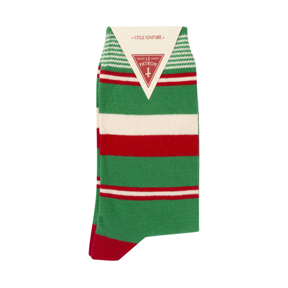 Le Patron Classic Jersey Bartali Socks italian green
