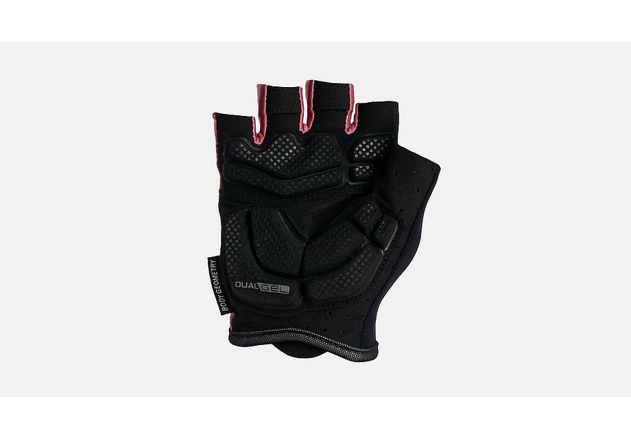 Specialized Men's Body Geometry Dual-Gel Short Finger Gloves, Black, XL
