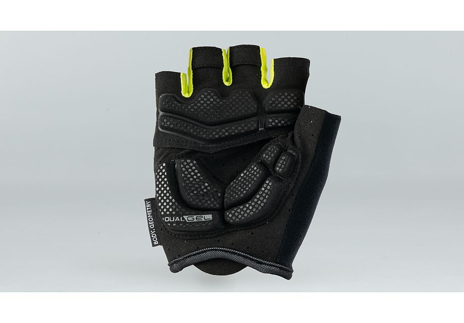 Specialized Men's Body Geometry Dual-Gel Short Finger Gloves, Black, XL