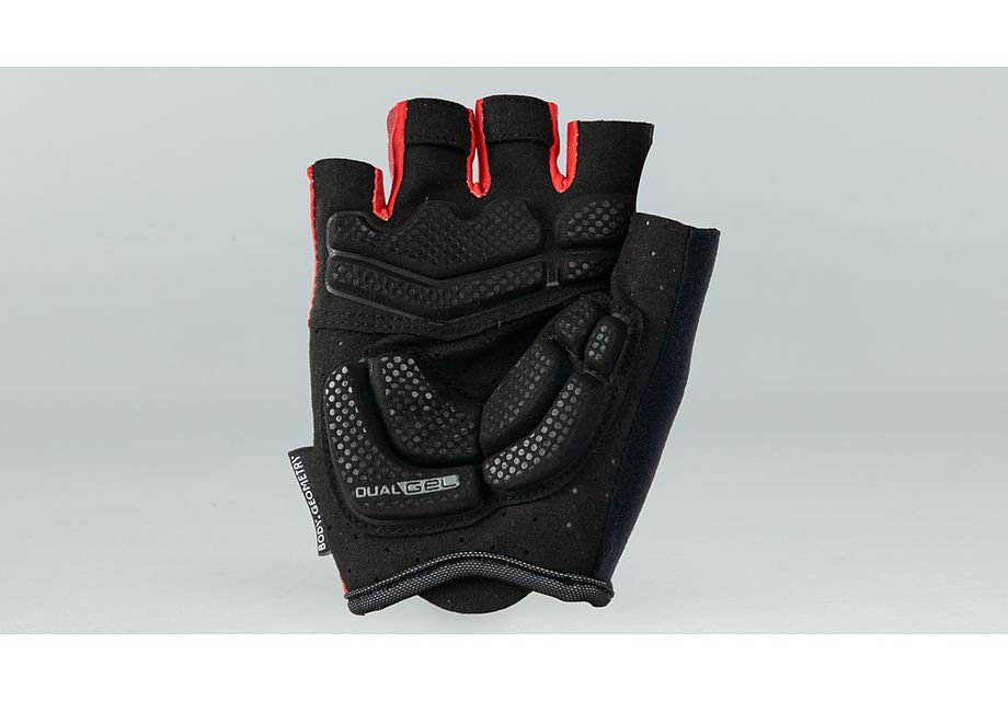 Specialized Men's Body Geometry Dual-Gel Short Finger Gloves, Black, XL