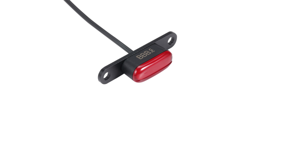 BBB E-Bike Rücklicht E-Signal 12V 1.2m Kabel inkl. 2 Alu Halter
