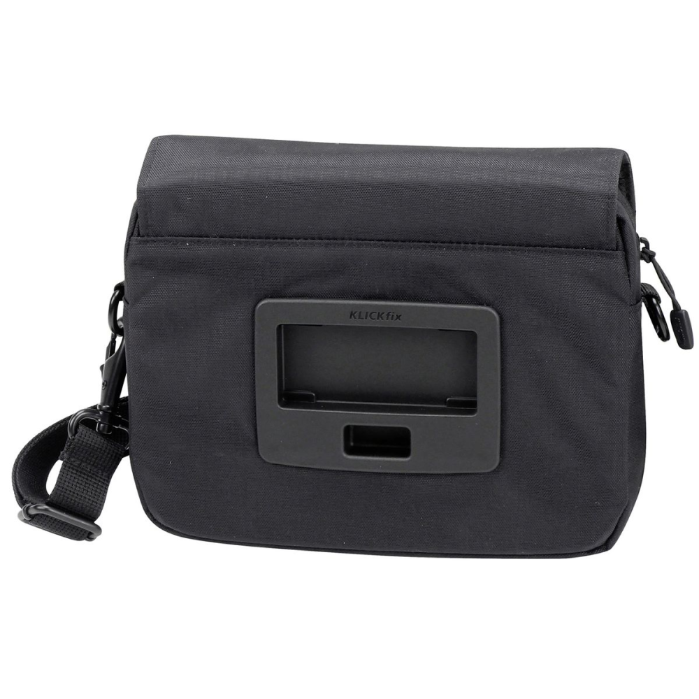 KlickFix Lenkertasche SMART BAG TOUCH schwarz mit integriertem Smartphone Fach