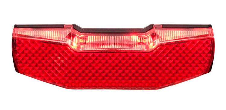 AXA Rücklicht Blueline Rear Steady 50mm – mit Standlichtfunktion, für Dynamobetrieb