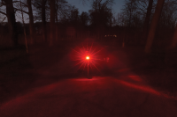 AXA Rücklicht JUNO Steady – 50mm – mit Standlichtfunktion, für Dynamo ​& E​-​Bike 6V