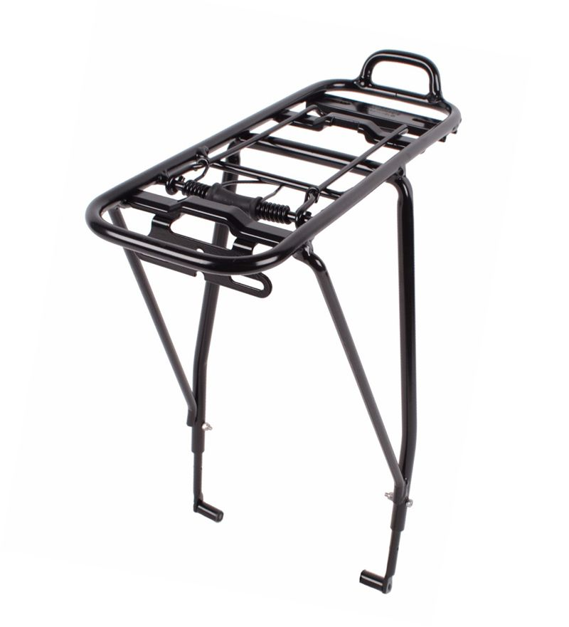ATRAN VELO Atran Gepäckträger CITY DISC AVS 24​-​29″ schwarz – mit Federklappe