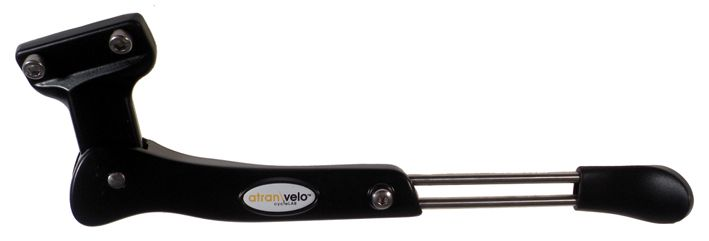 ATRAN VELO Atran Ständer Stylo HV 24​-​28″ schwarz – Lochabstand 40mm, Höhe verstellbar Hinterbau