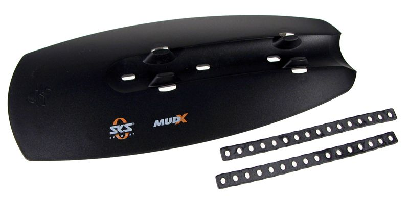 SKS VR​-​Schutzblech Mud X schwarz 90g – auf Rahmen