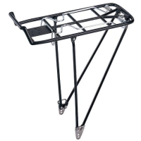 Pletscher Gepäckträger Athlete 4B 26​-​29″ schwarz – 320​-​354mm mit Befestigung auf Ösen