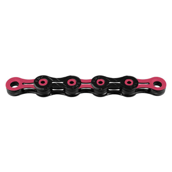 KMC Kette DLC 11 1​/​2″ x 11​/​128″ Black​/​Pink – 116 Glieder