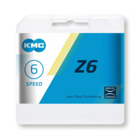 KMC Kette Z6 1​/​2″ x 3​/​32″ Grey – 114 Glieder