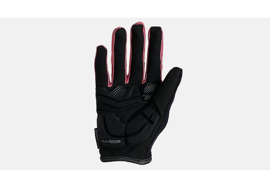 Specialized Men's Body Geometry Dual-Gel Long Finger Gloves, Black, XXL