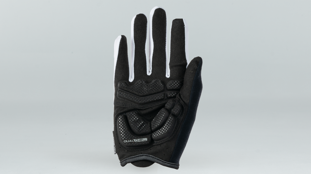 Specialized Men's Body Geometry Dual-Gel Long Finger Gloves, Black, XXL