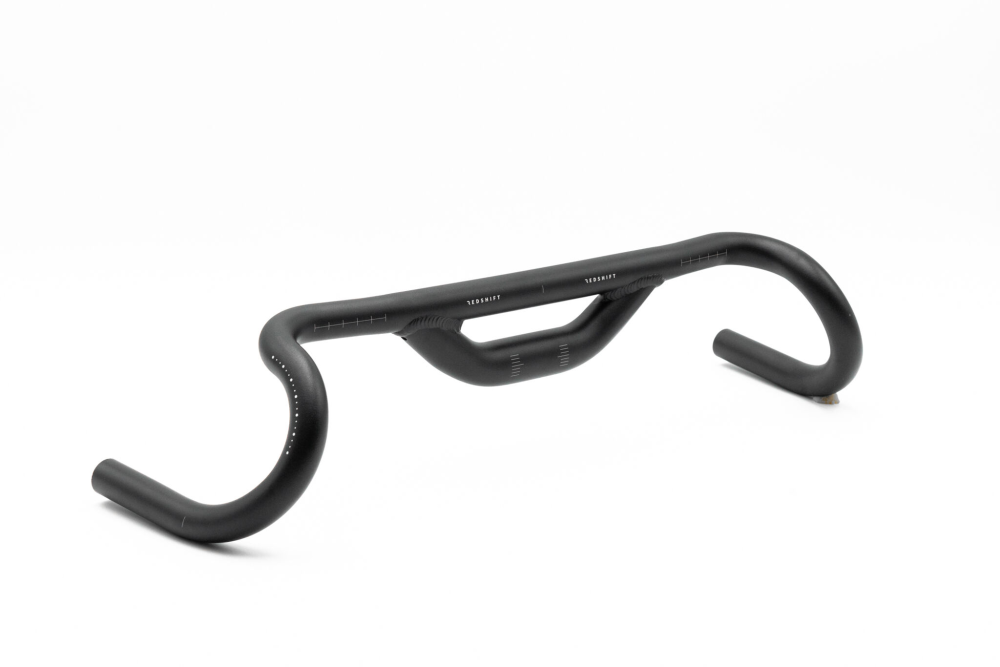 REDSHIFT Top Shelf Handlebar, 44cm Width, 70mm Rise, 25 Grad Flare, black