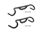 REDSHIFT Top Shelf Handlebar, 41cm Width, 70mm Rise, 25 Grad Flare, black
