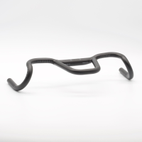 REDSHIFT Kitchen Sink Gravel Handlebar, Drop Bar + Loop 50cm, 25 ° flare, black
