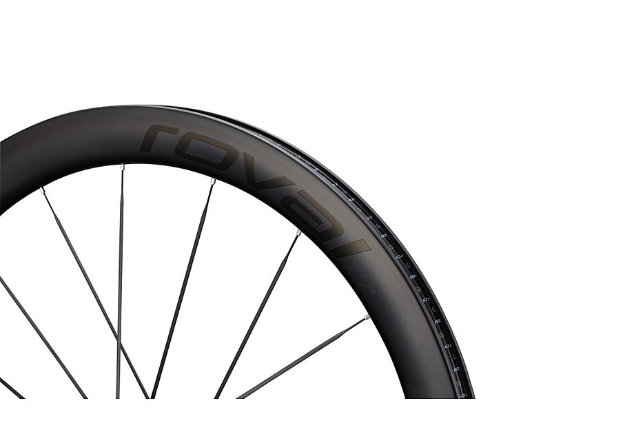 Specialized Roval Rapide CLX III, Gloss Carbon/Gloss White, 700c Front