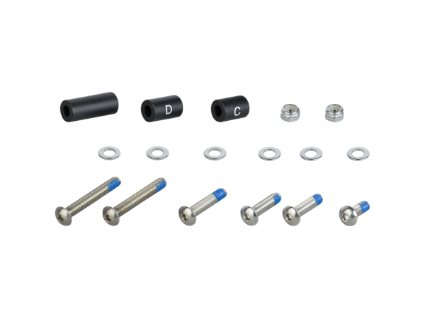 Trek Fender/Rack Part Powerfly Hardware 27.5" Black