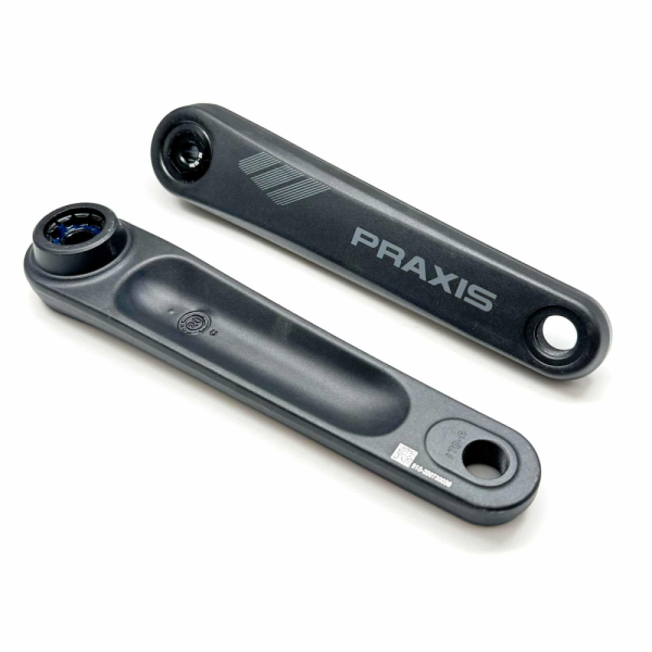 Praxis E-Bike Kurbelarme – Type 3 – Aluminium (MTN), 160 mm.