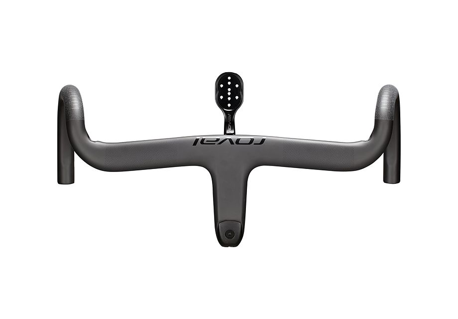 Specialized Roval Terra Cockpit, Satin Carbon/Gloss Black, 100mm x 420mm 12 Flare